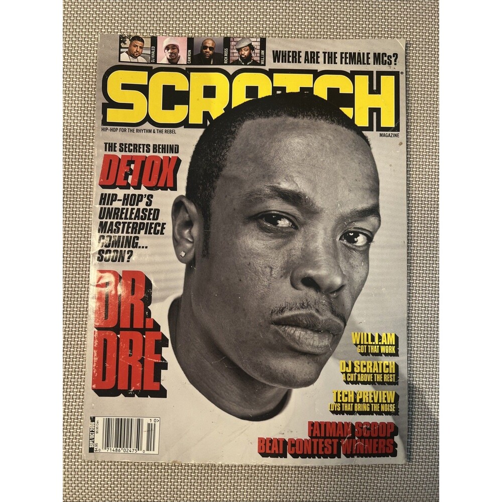 Scratch Magazine September/October 2006 - Dr. Dre Cover
